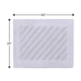 Knightsbridge Shooting Star 220 GSF Reversible Bath Rug 24 x 40