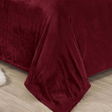 Lavana Microplush Ultra Premium All Season Soft Brushed Sheet Sets Burgundy by Plazatex