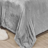 Lavana Microplush Ultra Premium All Season Soft Brushed Sheet Sets Light Grey by Plazatex
