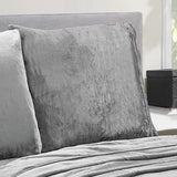 Lavana Microplush Ultra Premium All Season Soft Brushed Sheet Sets Light Grey by Plazatex