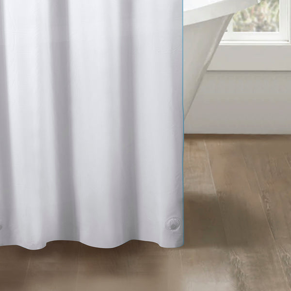 RT Designers Collection Home 3 Gauge Peva Stylish Shower Curtain Liner 70" x 72
