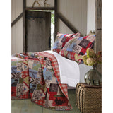 Greenland Home Fashion Rustic Lodge Quilt Set - 2 - Piece - Multi
