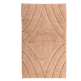 Knightsbridge Diamond 220 GSF Non Skid Back Bath Rug 21" x 34"