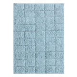 Knightsbridge Summer Tile 220 GSF Non Skid Back Bath Rug 21 x 34