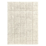 Knightsbridge Summer Tile 220 GSF Non Skid Back Bath Rug 21 x 34 - Ivory