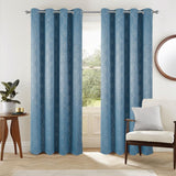 Oliva Gray Jansen Rubber Blackout Grommet Panel - Blue