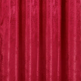 Olivia Gray Roxy Two Tone Jacquard Grommet Single Panel - Red