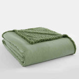 Micro Flannel Reverse Premium Sheet Blanket by Shavel Home Products