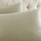 Shavel Micro Flannel Shavel Durable & High Quality Luxurious Lace-Edged Sheet Set Including Flat Sheet, Fitted Sheet & Pillowcase