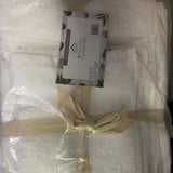 Cozy Home 100% Cotton 6 Piece Towel Set White