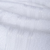 Cozy Home 100% Cotton 6 Piece Towel Set White