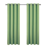 RT Designers Collection Oakley Embossed Blackout Polyester Window Curtain Grommet Panel Sage