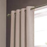 RT Designers Collection Anchorage Blackout Grommet Curtain Panel 54" x 84" Ivory