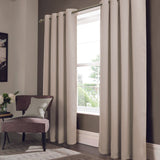 RT Designers Collection Anchorage Blackout Grommet Curtain Panel 54" x 84" Ivory