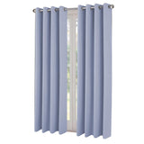 RT Designers Collection Boden 100% Blackout Grommet Curtain Panel 54" x 90" Denim