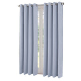 RT Designers Collection Boden 100% Blackout Grommet Curtain Panel 54" x 90" Sky Blue