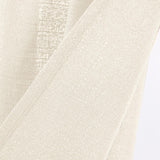 RT Designers Collection Cole Textured Grommet Room Darkening Curtain Panel Ivory