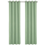 RT Designer Collection Gibson Luxurious Decorative Grommet Curtain Panel 54" x 90" Sage