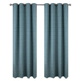 RT Designer Collection Kensington Jacquard Foam Backed Luxurious Decorative Grommet Curtain Panel Wedge