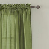 RT Designers Collection Nikki Premium Rod Pocket Curtain Panel 54" x 84" Sage