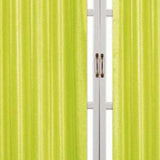 Ramallah Trading Nikki Faux Silk Rod Pocket Curtain Panel 54 x 90