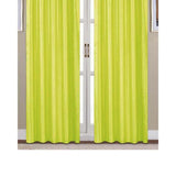 Ramallah Trading Nikki Faux Silk Rod Pocket Curtain Panel 54 x 90