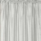 Ramallah Trading Nikki Faux Silk Rod Pocket Curtain Panel 54 x 90