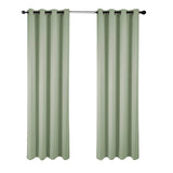 RT Designers Collection 100% Polyester 250 GSM Riley 100% Blackout Grommet Panel 54" x 45" Sage