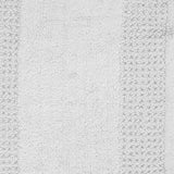 Perthshire Platinum Collection Cotton Racetrack Design Skid Resistant Comfortable Absorbent Bath Rug