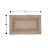 Extremely Absorbent Cotton Bath Rug by Perthshire Platinum Collection