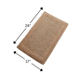 Knightsbridge Naples 220 GSF Non Skid Back Bath Rug 17 x 24