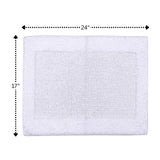 Knightsbridge Naples 220 GSF Non Skid Back Bath Rug 17 x 24