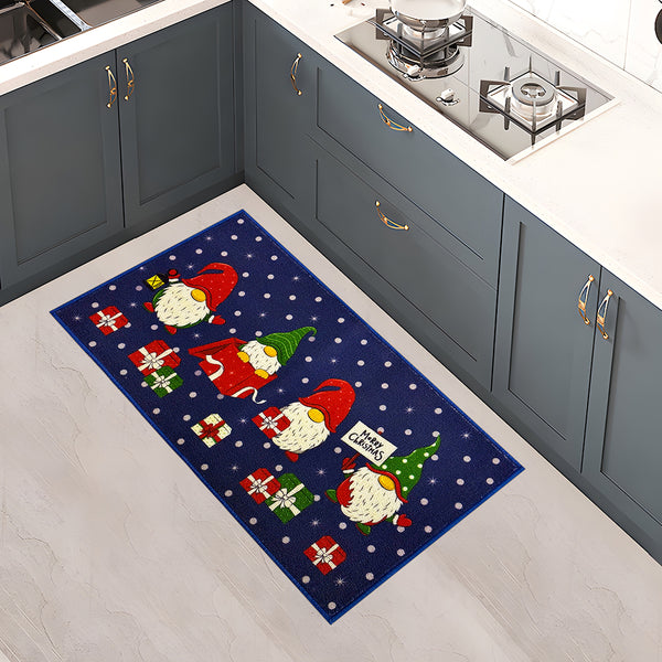 RT Designers Collection Christmas Gnomes Premium and Luxurious Kitchen Rug 18" x