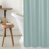 RT Designer Collection Bliss Waffle Shower Curtain 70" x 72" Blue
