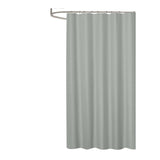 RT Designer Collection Bliss Waffle Shower Curtain 70" x 72" Grey