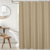 RT Designer Collection Bliss Waffle Shower Curtain 70" x 72" Taupe