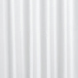 RT Designer Collection Bliss Waffle Shower Curtain 70" x 72" White