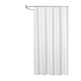 RT Designer Collection Bliss Waffle Shower Curtain 70" x 72" White