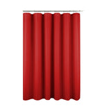 RT Designer Collection Bento Waffle Jacquard Shower Curtain 70" x 72" Red