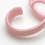 Carnation Home Fashions Hang Ease "C" Type Plastic Shower Curtain Hooks - 3x3"