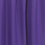 Carnation Home Fashions Pre Hooked T Waffle Weave Fabric Shower Curtain - 70x75"