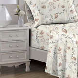 RT Designers Collection Petals Organic Cotton Ultra Soft Printed Sheet Set Multi