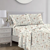 RT Designers Collection Petals Organic Cotton Ultra Soft Printed Sheet Set Multi