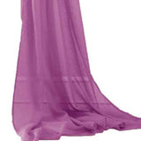 Olivia Gray Celine Decorative Sheer Curtain Scarf for Bedroom, Kitchen, Living Room, Dining Room & More - Machine Washable Sheer Curtain Drape Scarf - 55-inch x 216-inch