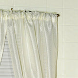 Carnation Home Fashions "Lauren" Diamond-Piqued, 100% Polyester Window Curtain - 34x54"