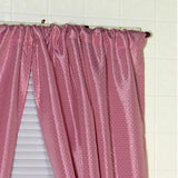 Carnation Home Fashions "Lauren" Diamond-Piqued, 100% Polyester Window Curtain - 34x54"