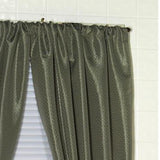 Carnation Home Fashions "Lauren" Diamond-Piqued, 100% Polyester Window Curtain - 34x54"