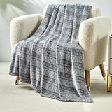 Takoda Sloth Micro Plush Decorative All Season Throw Blanket 50" x 60" Gray by Plazatex
