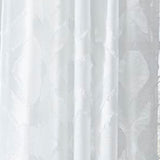 Saturday Knight Ltd Edge Diamond Shaped Window Panel With 1.5" Rod Pocket - White