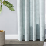 SKL Home Saturday Knight Ltd Maeve Sophisticated Yarn Dyed Woven Horizontal Pattern SunSafe Window Panel - Sage